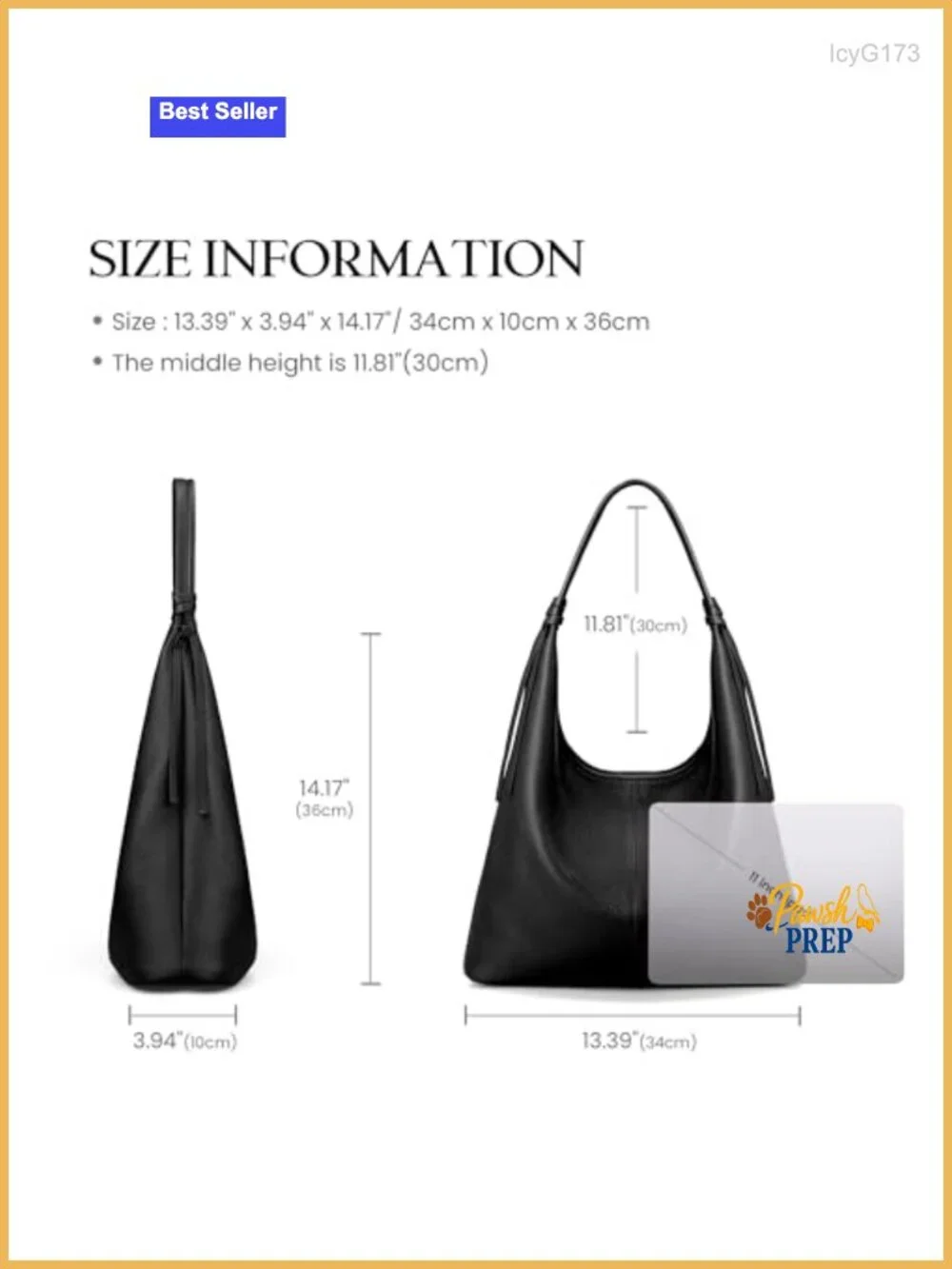 Genuine Leather Slouchy Hobo Bag Women Tassel Magnetic Closure Tote
